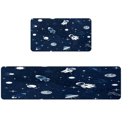 Alfombrillas de cocina lavables VAPOKF para suelos limpios 2