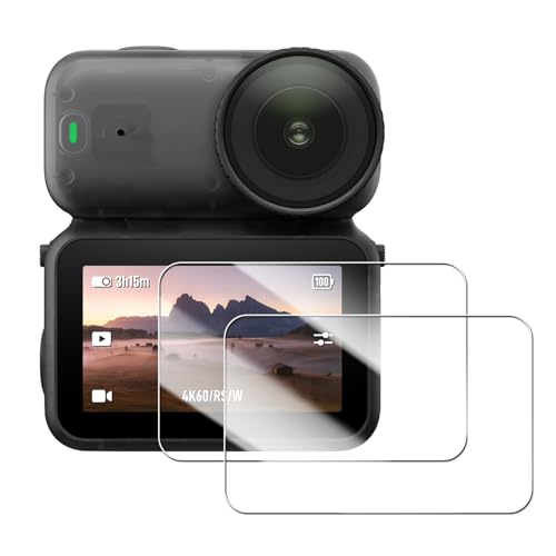 KPNS For DJI Osmo Nano �K���X�t�B����(2��) �t���ی�t�B���� ���Y���Ɏq�f�ސ� 9H �\�ʍd�x �����K���X �Ϗ��� ��ʕی�t�B����