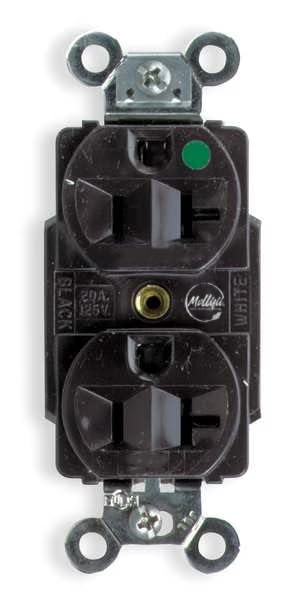 20A Duplex Receptacle 125VAC 5-20R BN