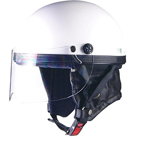リード工業(LEAD) バイクヘルメット ハーフ HARVE ホワイト フリーサイズ HS-2 -