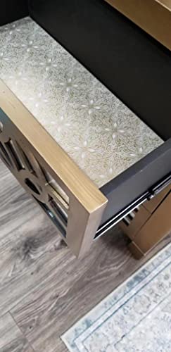 Decorative Paper Self Adhesive Shelf Drawer Liner Sticker 17.7 Inch By 9.8 Feet #TOP7