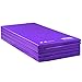 Z Athletic 4ft x 8ft x 2in Gymnastics Folding Exercise Gym Mat 4 Panel Multiple Colors, Purple