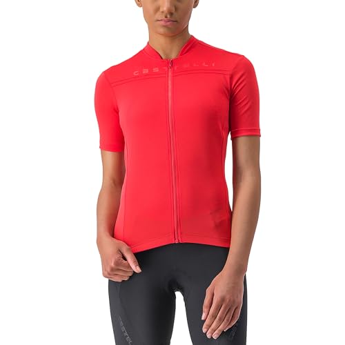 Amazon.com: CASTELLI ANIMA 4 JERSEY SS23 HIBISCUS-081 S : Clothing