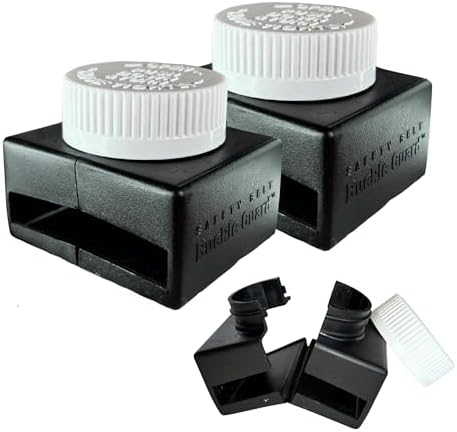 Seat Belt Lock Cover, 2 Pk for Buses & Commercial Use