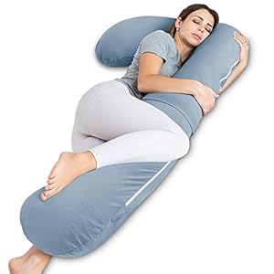 INSEN Pregnancy Pillow for Sleeping,Body Pillow for Adults, Cooling Maternity Pillow for Pregant Women,L Shaped Body…