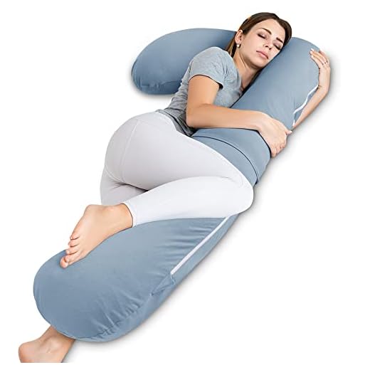 INSEN L Shaped Pregnancy Pillow for Sleeping