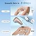 Painless IPL Laser Hair Removal for Women & Men, 39°F Sapphire Ice Cooling Technology, At-Home Laser Hair Removal Device for Face, Armpits, Legs, Bikini & Whole Body, Long-Lasting Results