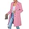 MOKBAY Cappotto Lana Elegante Cappotti Autunnale Lana Giacche Cappotto Donna Termica Taglie Forti Invernali Giacca da Neve Eleganti Cappotti Donna Invernali L
