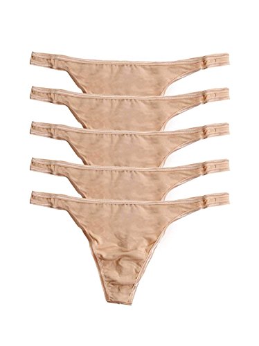 Felina So Smooth Low Rise Thong lot de 5 pour le sport et le travail
