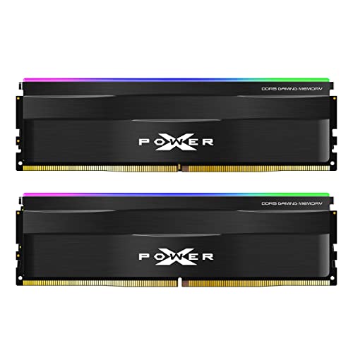 Image of Silicon Power XPOWER Zenith RGB DDR5 32GB 5600MHz PC5-44800 CL40 1.25V UDIMM Gaming Desktop Computer RAM Memory, Black