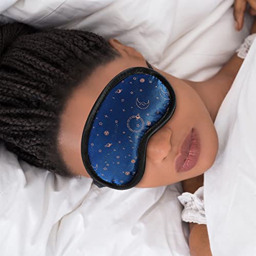 Earth Therapeutics Dream Zone Sleep Mask – Comfortable & Versatile – Soft & Plush Cushioning For Peaceful Slumber – Elastic Strap Adjusting #TOP6