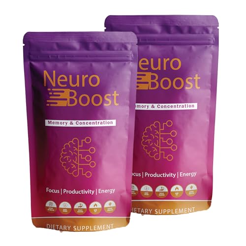 NeuroBoost - Nootropic Brain Supplement | 60 Capsules | Supports Cognitive Function, Focus, Memory & Energy Levels (2)