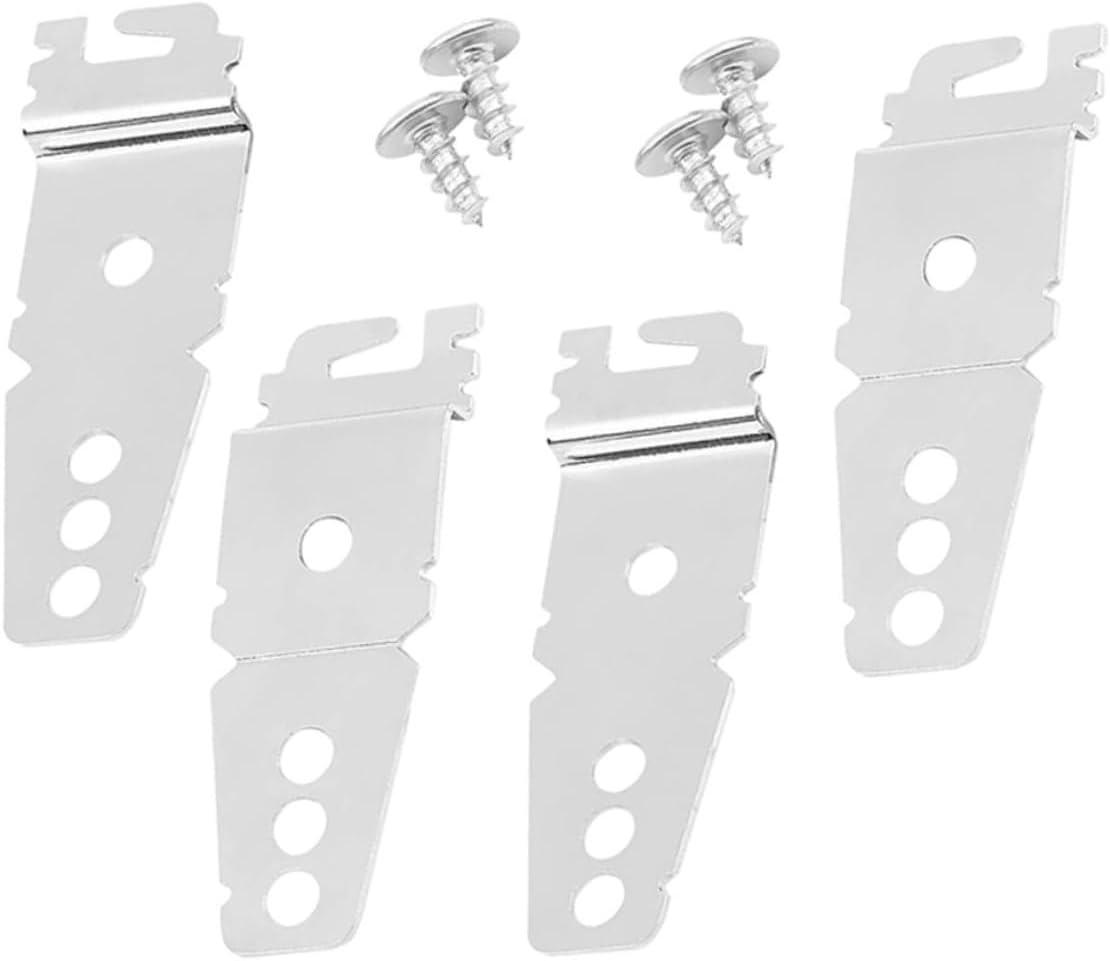 Dishwasher Mounting Brackets for Counter Metal 4 Pack