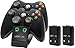 Venom Twin Charging Cradle: Black (Xbox 360) [Importación inglesa]
