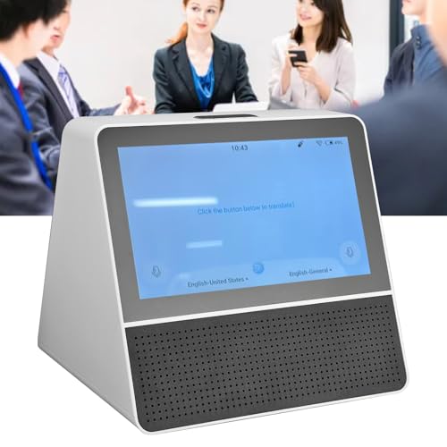 Appareil de traduction vocale double écran pour conférences et réunions