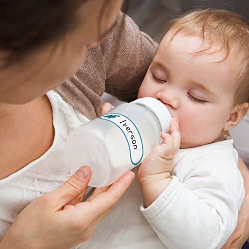 Baby Bottle Labels For Daycare,Waterproof School Name Stickers For Kids,Daycare Kids Name Label Stickers For School Supplies (Pack Of 64) #TOP6