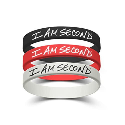 I Am Second 3-Pack Wristbands