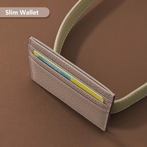 Image of M-Plateau Super Slim Genuine Leather Credit Card Wallet