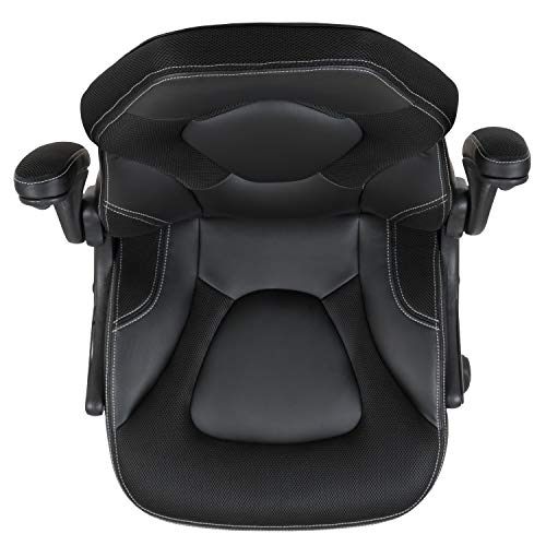 Flash Furniture X10 High-Back LeatherSoft Racing Style Gaming Chair CH-00095-BK-GG の商品画像 7