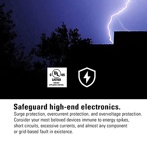 Image of Eve Energy Strip - Smart Triple Outlet & Power Meter for Apple Home, Built-in Schedules & Switches, Surge Protection, overcurrent Protection, overvoltage Protection, Energy metering
