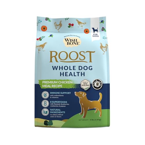 Wishbone Roost New Zealand Chicken Dry Dog Food, Gluten-Free, Gra...