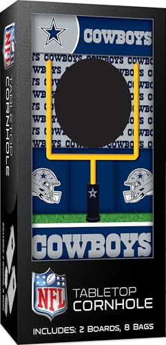 Masterpieces Adult Sports Fan Game - Dallas Cowboys Tabletop Cornhole
