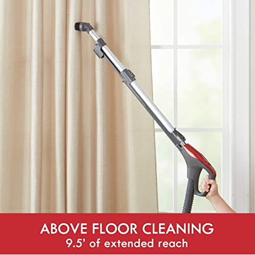 Image of Kenmore 81414 Bagged Canister Vacuum Cleaning Tools, 400 Series + Telescoping Wand, Red