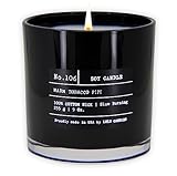 Lulu Candles | Warm Tobacco Pipe | Luxury Scented Soy Jar Candle | Hand Poured in The USA | Highly Scented Long Lasting (9 Oz.)