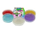 no tóxico Super Slime 800 Gr , 5 Botes Slime 160gr Cada uno,Set 5 ollas Tarro de Limo Slime 160gr Cada uno en 5 Colores Surtidos