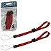 Price comparison product image ZedLabz adjustable wrist strap for handheld games consoles, cameras & mobiles  2pk red