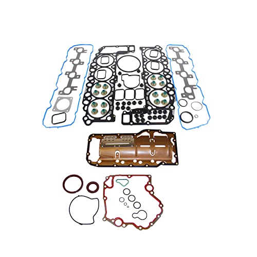 Image of DNJ FGK1100 Full Gasket Set for 1999-2003 Jeep Dodge Grand Cherokee Dakota 4.7L SOHC V8 287cu Naturally Aspirated