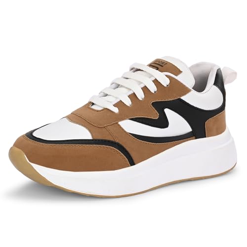 Badlav Sneakers and Comfort Shoes| Sport Shoes and Sneakers for Women(BM-2901) (Brown-06)