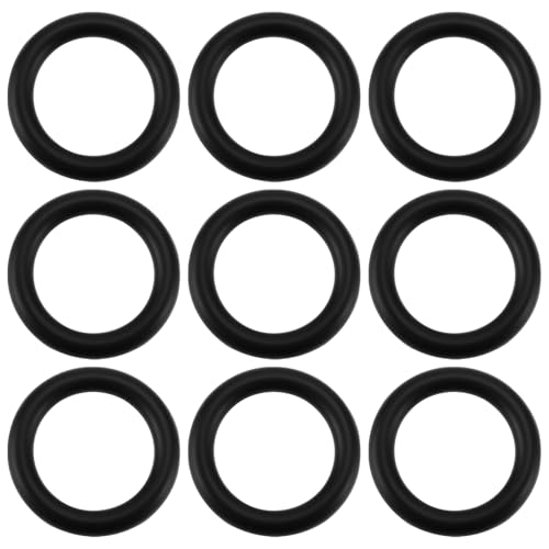 Briny River Joint Torique pour Bouchon de Vidange D'huile 11105 150 Pièces Compatible avec Harley-Davidson 9,5 X 14 X 2,25 Mm Noir
