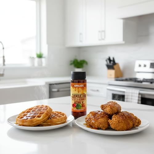 Pepper Joe's Hot Honey - Miel con chile Scotch Bonnet 12 OZ miniatura 4