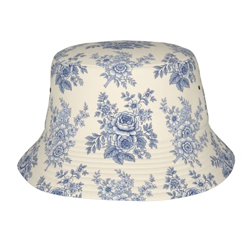 Sombrero tipo pescador unisex floral