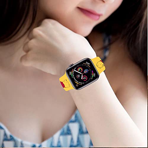Cute Watch Band Compatible With Apple Watch Band 38Mm 40Mm 41Mm 42Mm 44Mm 45Mm, Soft Silicone Replacement Sport Strap Compatible For Iwatch Se Series 7/6/5/4/3/2/1 #TOP1