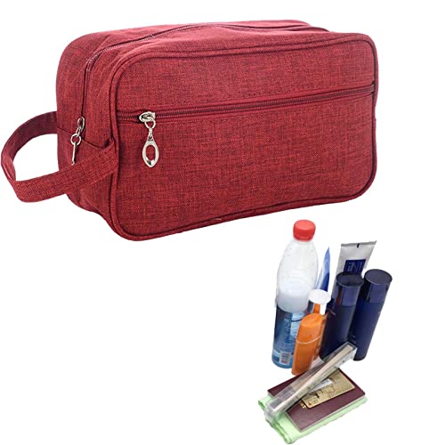 JINGLING 5 Pcs Kulturbeutel für Herren - wasserdichte Kosmetik-Reisetasche | Rasierbeutel für Toilettenartikel, Aufbewahrungsbeutel mit Griff für Kosmetik und Toilettenartikel Cover