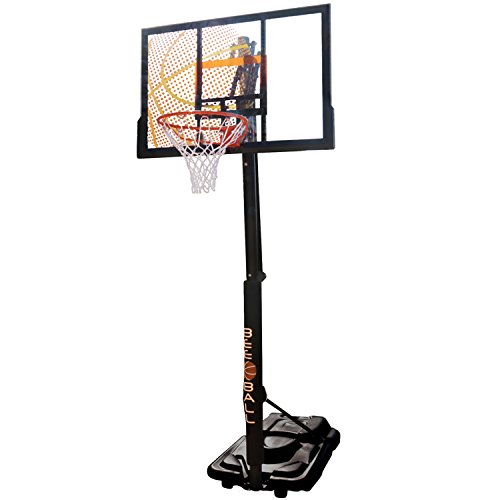 BEE-BALL Ultimate ZY-020 NBA Full Height Outdoor Basketball Net for Adults and Children With Quick Height Adjustment Lever: 2.3 To 3.05 Meters