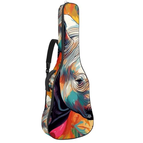 Sac pour guitare acoustique rembourré pour protéger votre dos et votre instrument
