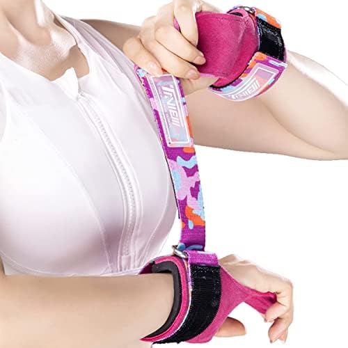 Premium Weight Lifting Wrist Hooks Straps for Maximum Grip Support - Deadlift Gloves and Grip Pads Alternative in Fitness Gym Power Training Like Pull Up Deadlifting & Shrugs