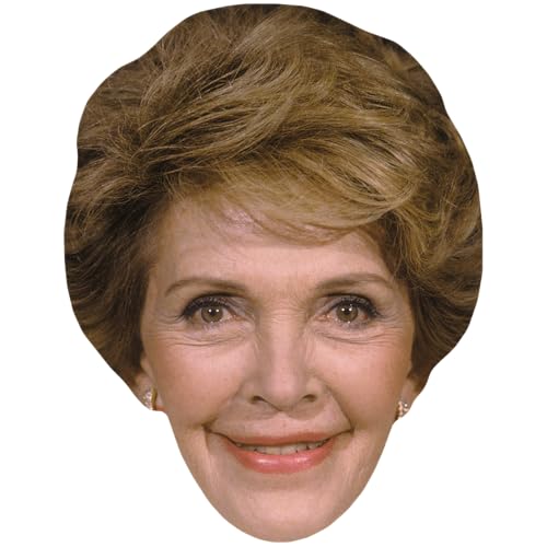 Nancy Reagan (Young) Mascaras de Personajes Famosos, Caras de Carton