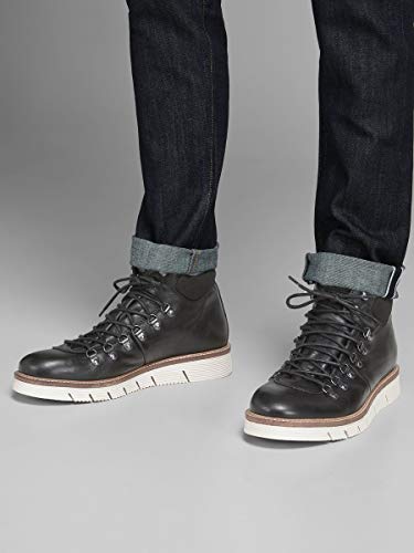 Jack & Jones Jfwcolumbus Leather, Stivali Classici...