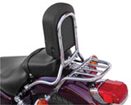 National Cycle Sissy Bar Backrest And Pad For 2007-2011 Yamaha Xv250 Virago/V Star 250 #TOP1