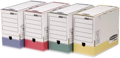 Bankers Box System A4 80mm Spine Transfer Files - Grey (Pack of 10)
