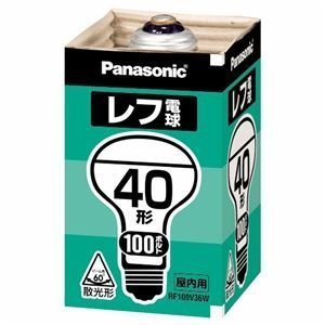 Amazon | パナソニック レフ電球 100V 40W形 口金E26 [10個セット