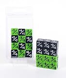 Premium MTG +1/+1 and -1/-1 Counter Dice 12 Piece Combo Pack Hedral 12d6 - Magic: The Gathering TCG CCG