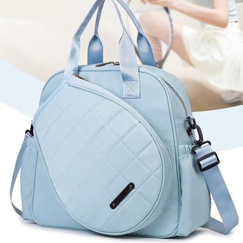 Bolsa deportiva para raquetas con múltiples compartimentos que soluciona el desorden 6