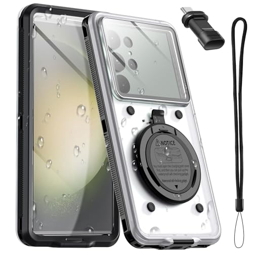 AICase Waterproof Phone Case,Universal Self-Check Function Underwater Pouch Dry Bag Beach Travel Essentials Tech Gadgets for iPhone 15 14 13 11 12/Samsung S24/LG,Google/Xiaomi/Motorola_2 Uni