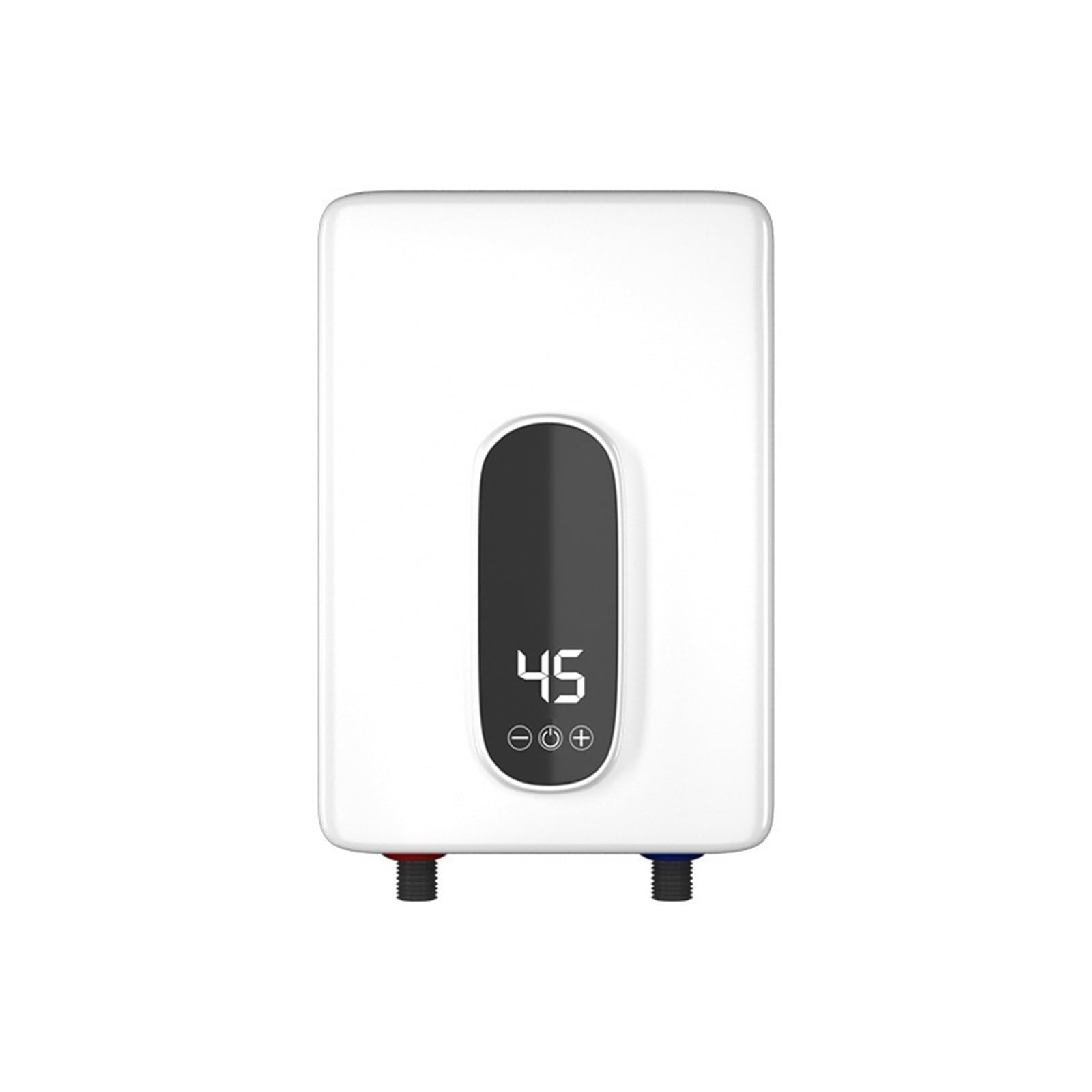 Podgrzewacz wody przepływowy, 5500W Elektryczny Podgrzewacz Wody Do Prysznica, Kran Do Łazienki Natychmiastowy Podgrzewacz Wody Cyfrowy Wyświetlacz 3 Sekundy Natychmiastowe Ogrzewanie