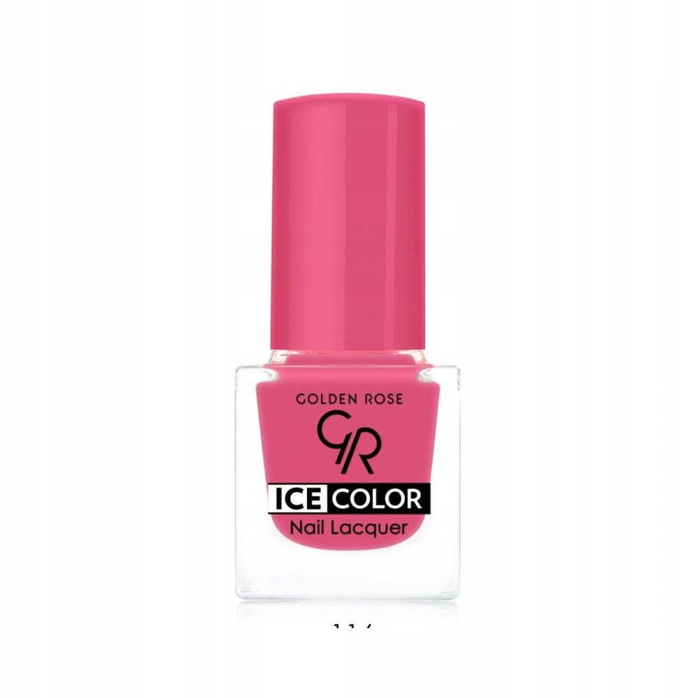 Golden Rose Ice Color Nail Lacquer No: 116 - Parlak Bitişli Mini Oje 6 ml